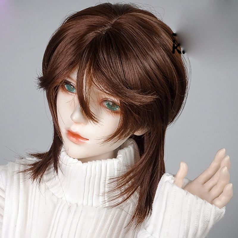 New Cool Style 1/3 1/4 1/6 Bjd Wig High Temperature Short Hair MSD New Cool Style 1/3 1/4 1/6 Bjd Wig High Temperature Short Hair MSD