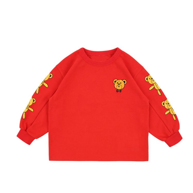 Pull-over rouge