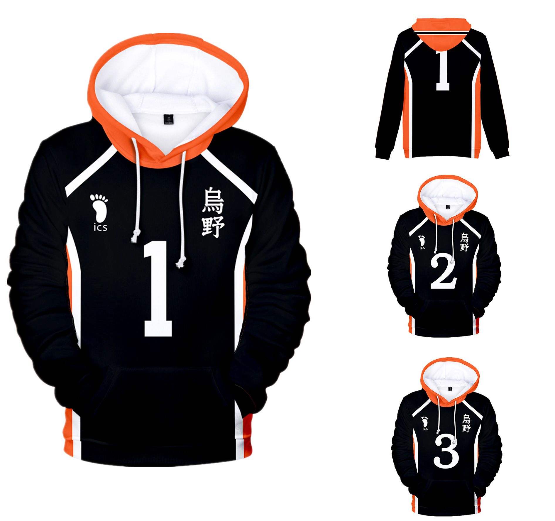 Compra Cosplay Haikyuu Suéter Con Capucha De Voleibol Animado Haikyuu  Figura Uniforme Informal Para Adultos Niños De Manga Larga Con Capucha 3D  Animejapan C1118 Barato | Entrega Rápida Y Calidad | Es.Dhgate