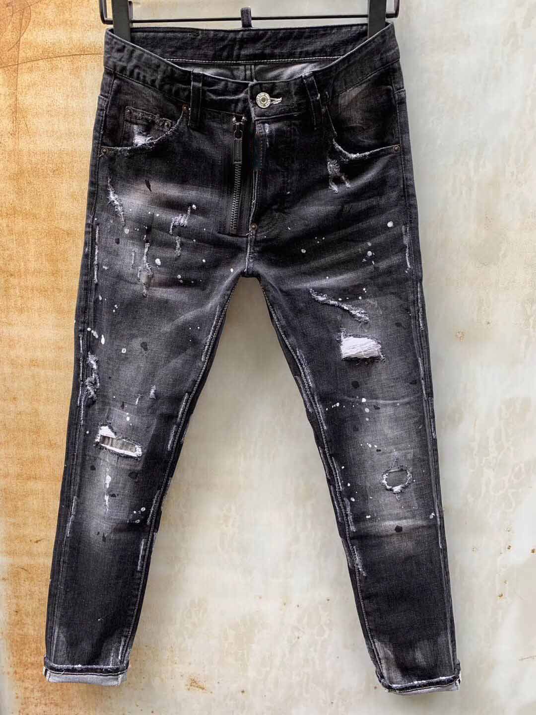 Compra Unique Mens Ribbon Con Paneles Con Paneles Pantalones Vaqueros  Negros Diseñador De Moda Slim Fit Lavado Motocycle Denim Pantalones Parches  Hip Hop Pantalones 1011 Barato | Entrega Rápida Y Calidad | Es.Dhgate