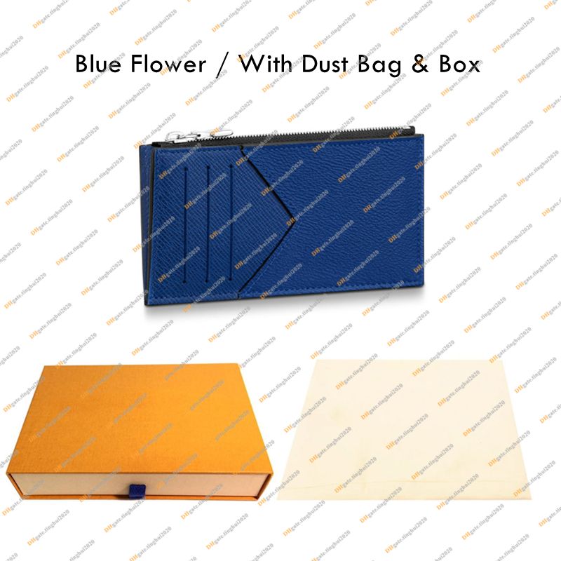 زهرة زرقاء / مع صندوق حقيبة الغبار