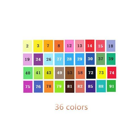 36 färger