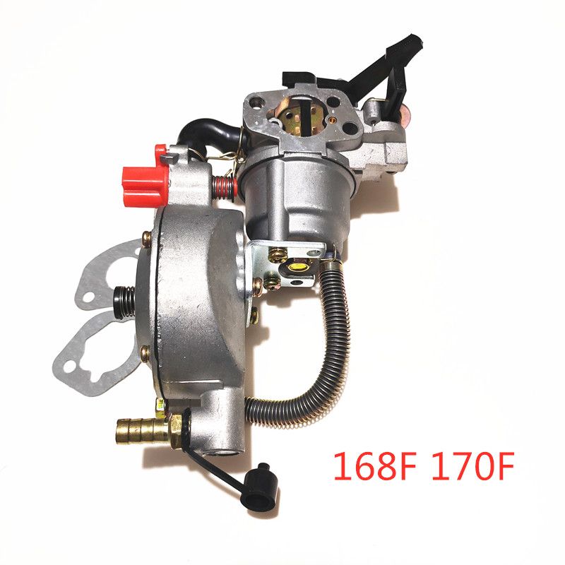 168F dual fuel carburetor TONCO LPG/NG conversion kit water pump engine GX160 