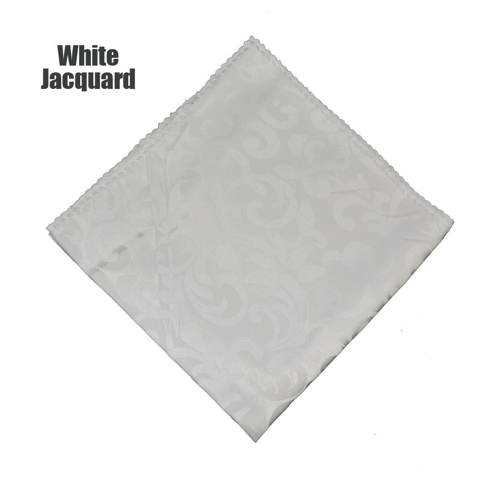 jacquard blanc
