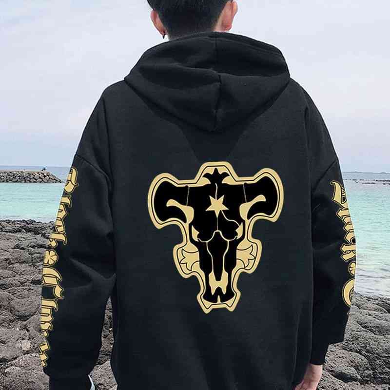 Compra Anime Black Clover Bulls Squad Emblem Hoodies Yami Asta Magic  Knights Sudaderas Sudaderas Sudadera Felpa Moletom Barato | Entrega Rápida  Y Calidad | Es.Dhgate