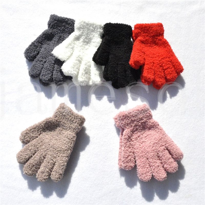 cálido y cómodo Mountain Warehouse Guantes de Lobo Tejido para niños Actividades al Aire Libre y Viajes Guante de Mano Ligero Unisex Ideal para el Invierno