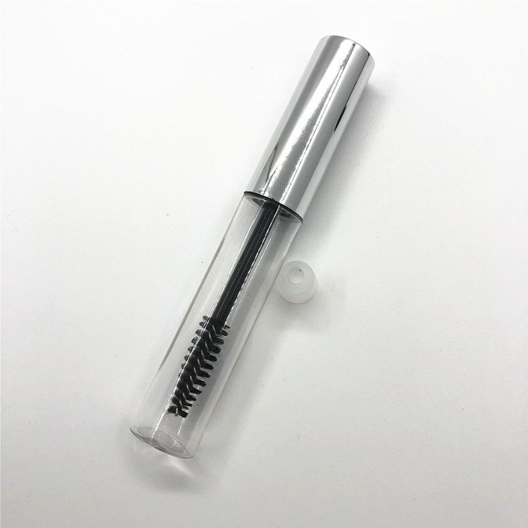 10ML Bright silver eyelash tube