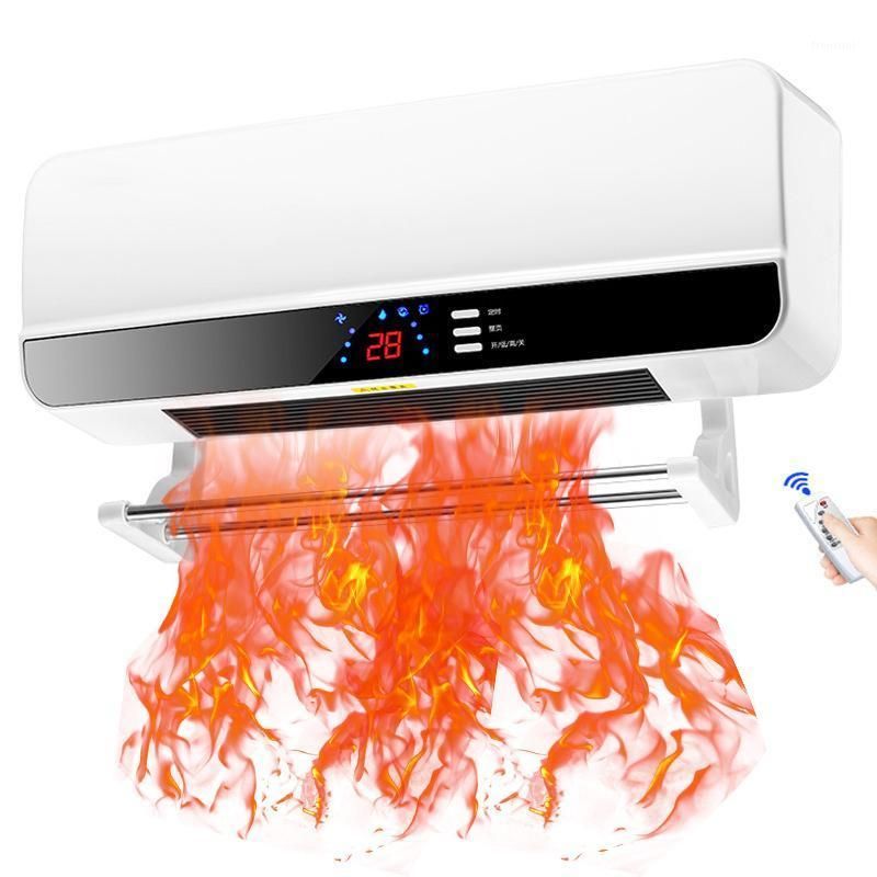 2021 Wall Mounted Heater Remote Control Heater Electric Heating Fan