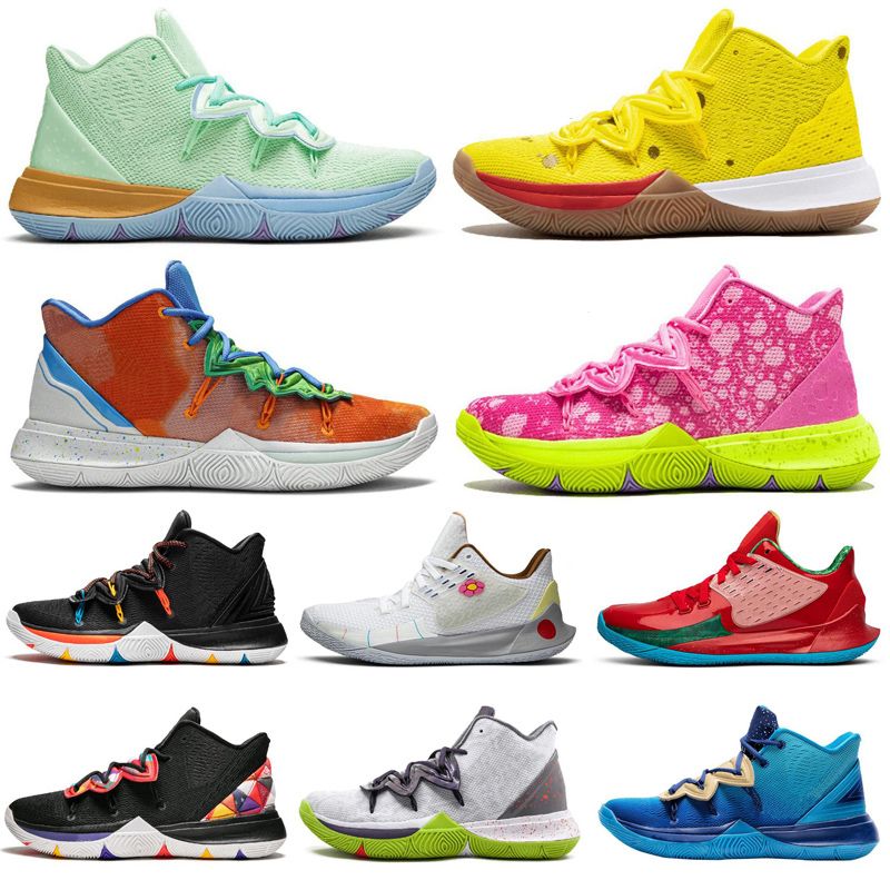 Groothandel2020 Kyrie Irving SpongeBob 5 5 S Jumpman Mannen Basketbal  Schoenen Vrienden Verenigde Staten All Star Mens Trainers Sport Sneakers  Grootte 7 12 Bij Sneaker_001 Onder 53,36 € |DHgate