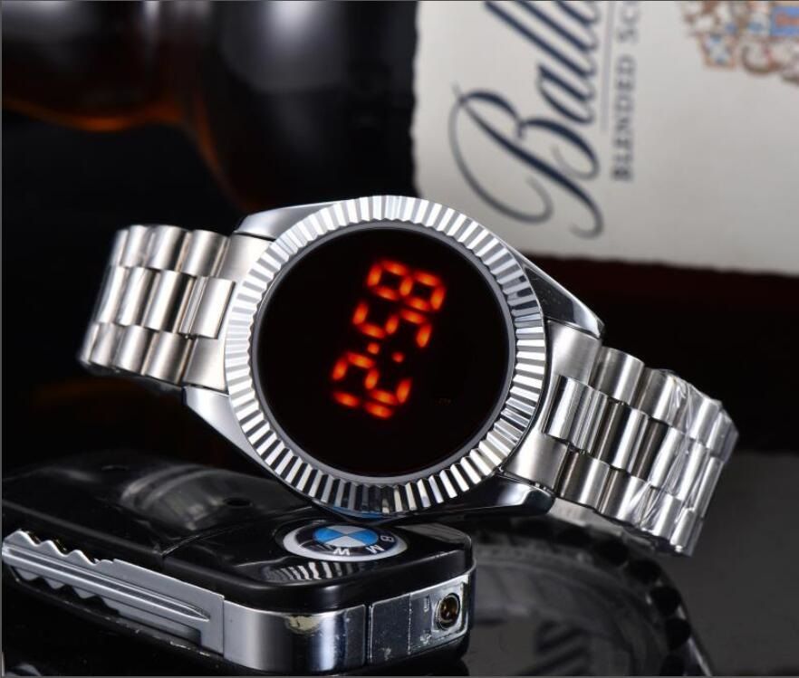 touch screen watch gold