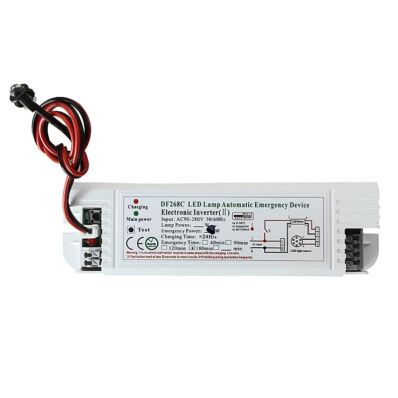 Led Lamp Automatic Emergency Device Light Inverter 180 Mins 