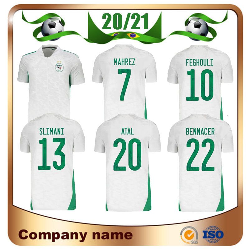 Acheter 2 Etoiles 2021 Afrique Coupe Algerie NÂº 7 Mahrez Soccer Jersey 20 21 Home Feghouli Brahimi Belaille Bounedjah Chemise De Football Atal Football Uniforme De 10 97 Du Lxx199198 Fr Dhgate Com