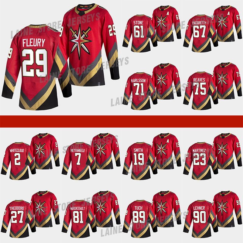 Vegas Golden Knights Customized Number Kit For 2021 Reverse Retro Jersey –  Customize Sports