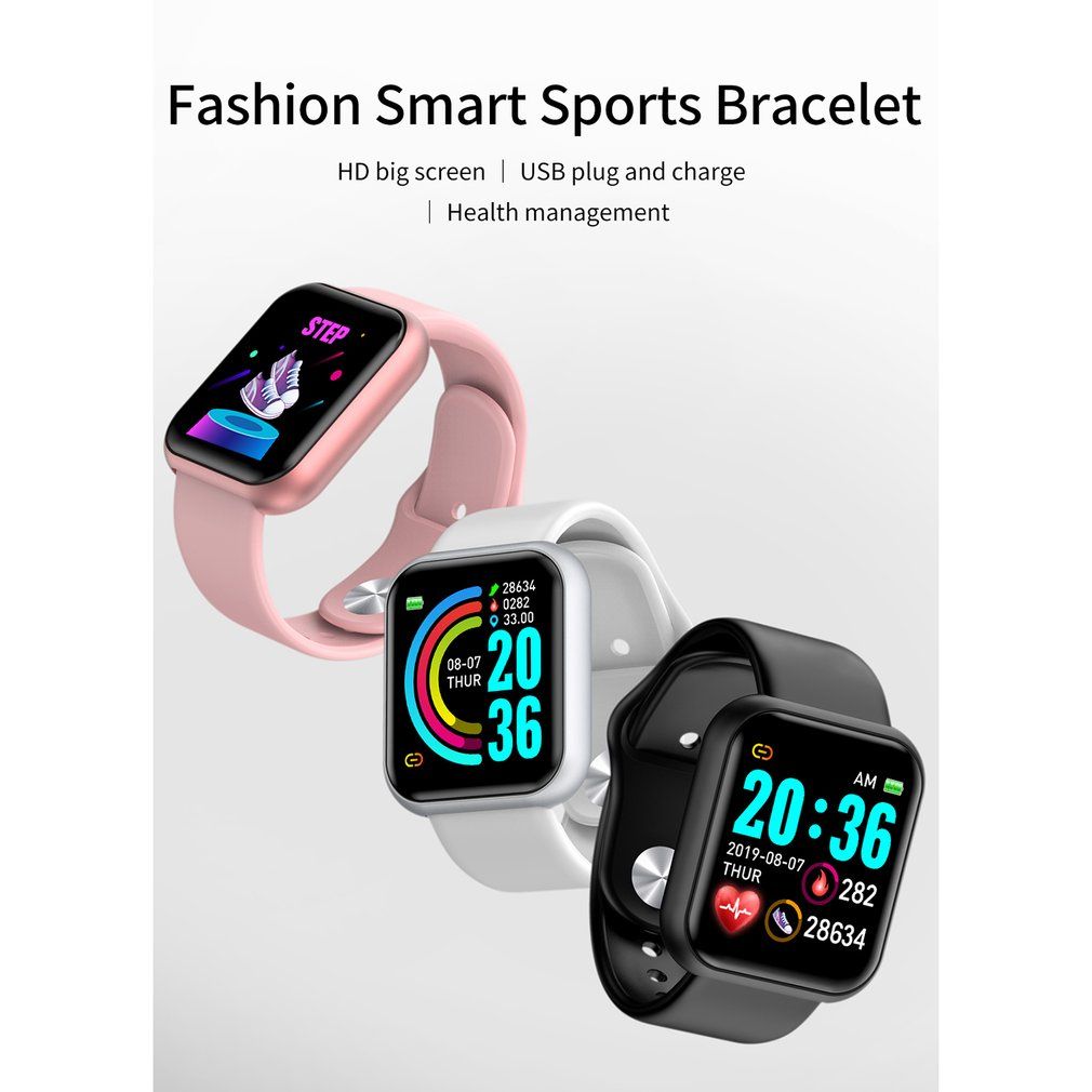 Suministro Al Por Mayor Smart Watch D20 Y68 2020 Venta Caliente Amazon FitPro  Reloj Inteligente Smart Watch Pro D20 SmartWatch Y68 De Iceli, 3,5 € |  Es.DHgate.Com