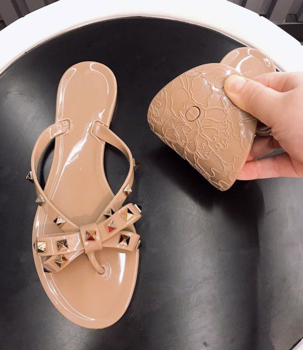 studded designer sandals