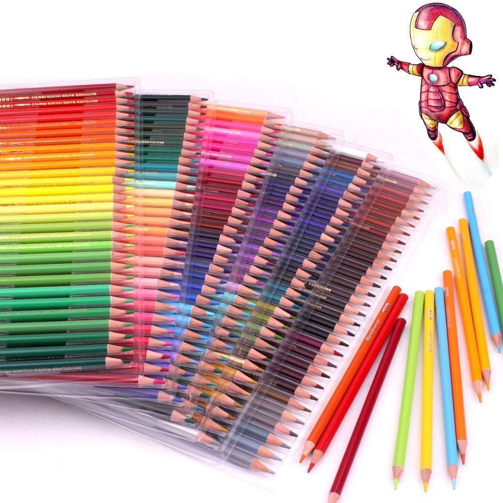 Wholesale 180 Professional Watercolour Pencils Multi Coloured