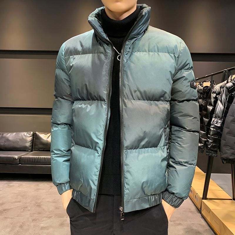 hombre de la chaqueta de invierno acolchado 2020 de la vendimia de Calle japonesa Parka