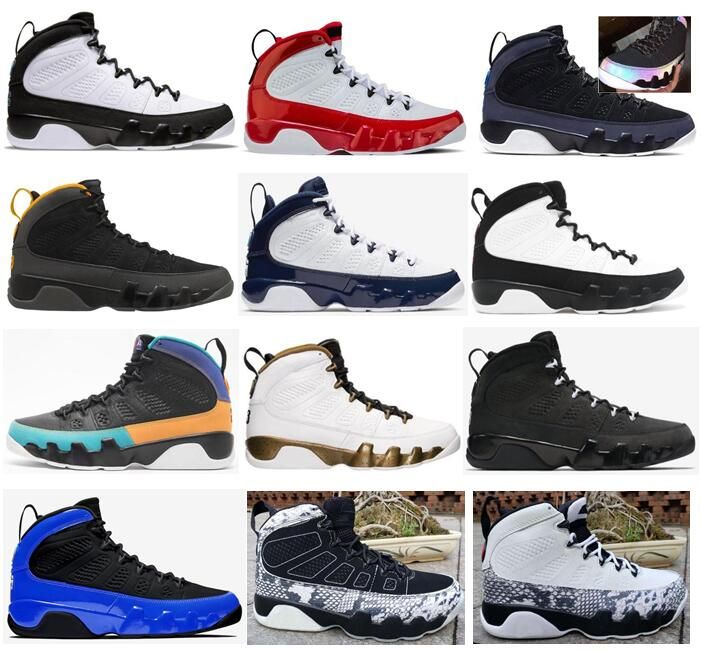 jordan 9 blue and red