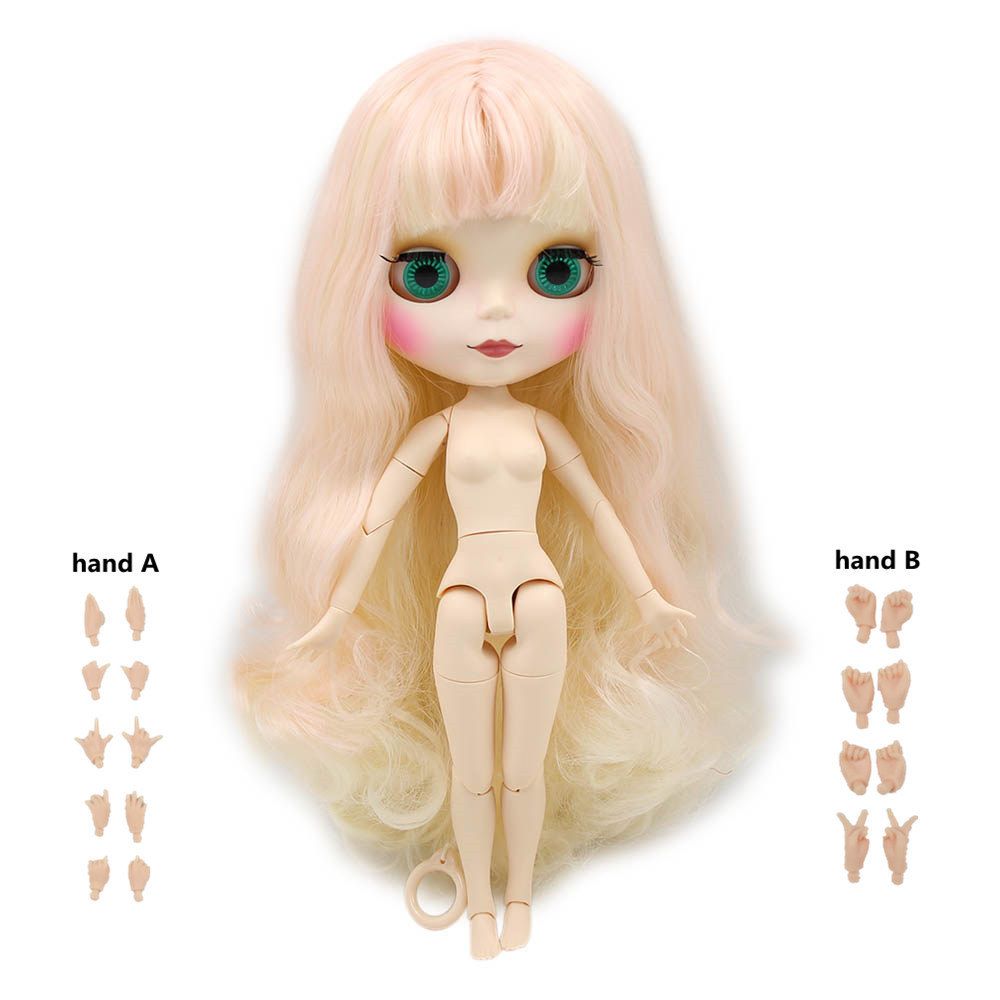 Matte face Nude Doll2