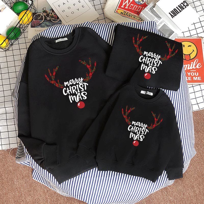 Compre Mvupp Papa Hijo Hija Feliz Navidad Dibujos Animados Estampado Familia Mirar Topshirtshirts Mama Papa Nino Bebe Ninas Ropa Negra A 50 74 Del Dhgatetengs Es Dhgate Com