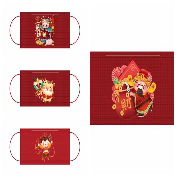 China Spring Festival Mask(Mixed)