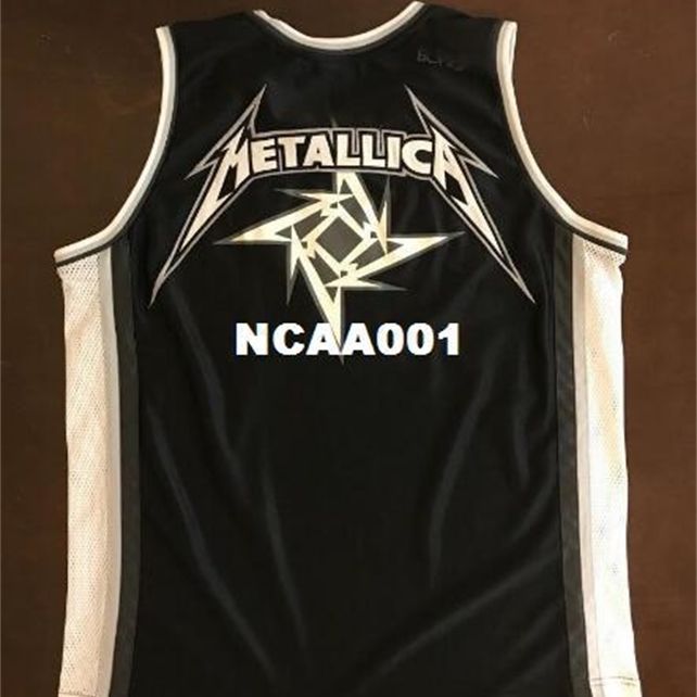 basketball metallica jersey