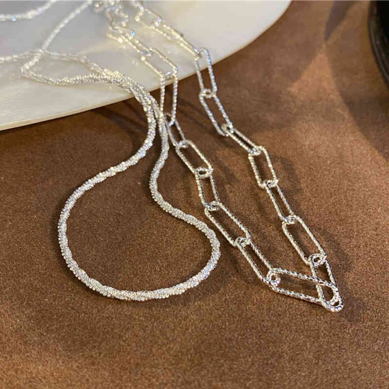 silver chain set