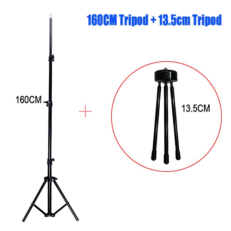 13 centímetros X 1,6M tripé