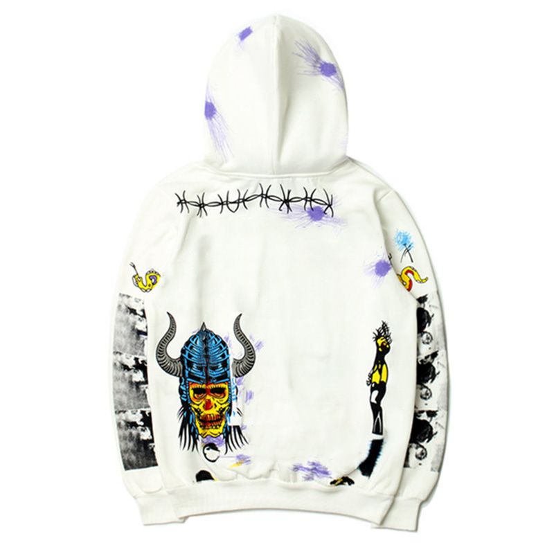 graffiti vlone hoodie