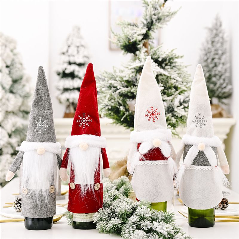 10pcs Christmas Wine Bottle Cover Gift Bag Dinner Bar Party Xmas Table Decor 10pcs Christmas Wine Bottle Cover Gift Bag Dinner Bar Party Xmas Table Decor