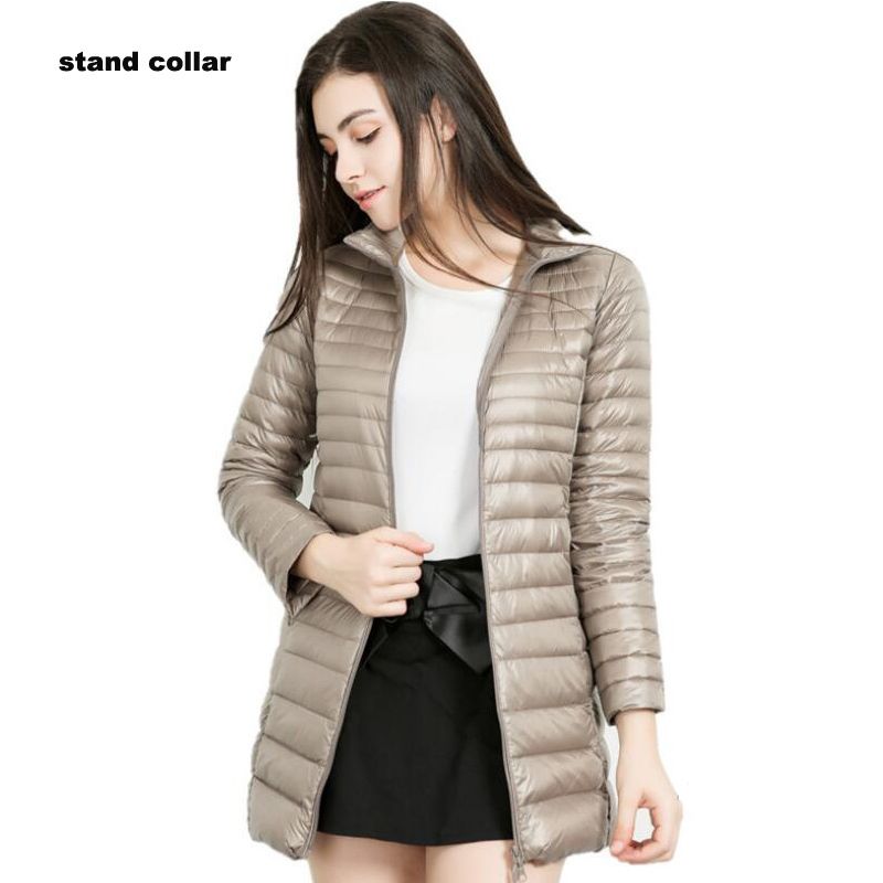 Stand Collar Khaki