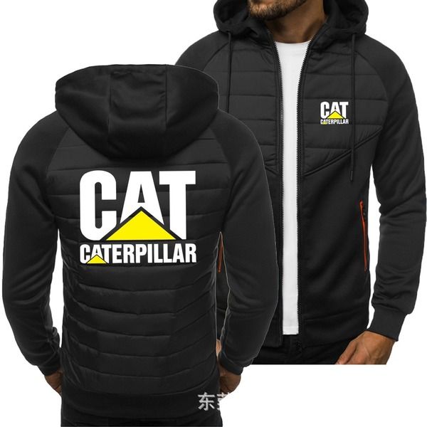 Compra Invierno Moda Down Chaquetas Hombres Mujeres Abrigos Acolchados  Tractor Caterpillar Logotipo Impreso Chaquetas Cremallera Barato | Entrega  Rápida Y Calidad | Es.Dhgate