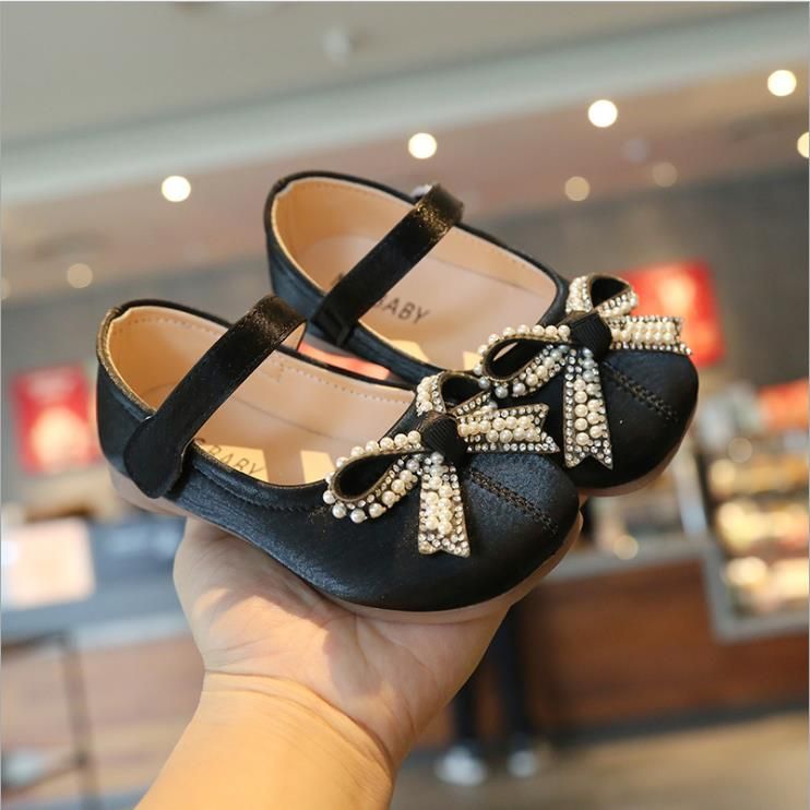 Малыш девушка обувь весенняя осень бабочка галстука девушки сандалии Baotou дети сладкие принцессы туфли детские балетки размером 21-30