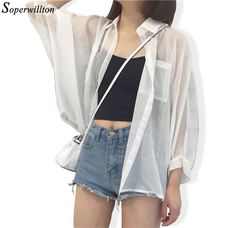 cardigan transparente