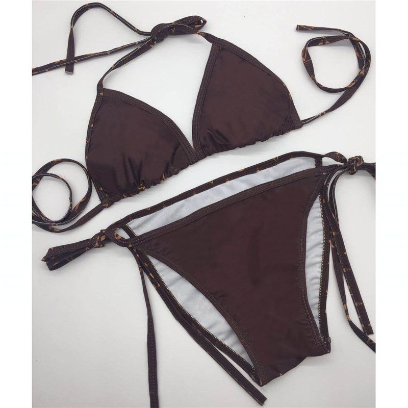 brown gucci bathing suit