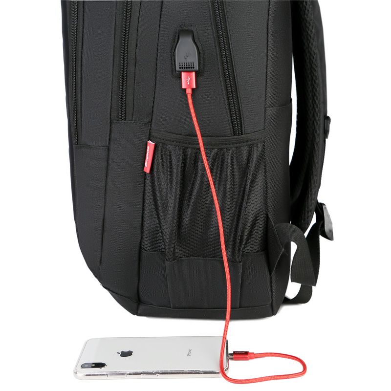 Compra Cargador USB Moda Mochila Antirrobo Contraseña Impermeable  Computadora Computadora Portátiles Bolsas Mujeres Hombres Mochilas Barato |  Entrega Rápida Y Calidad | Es.Dhgate