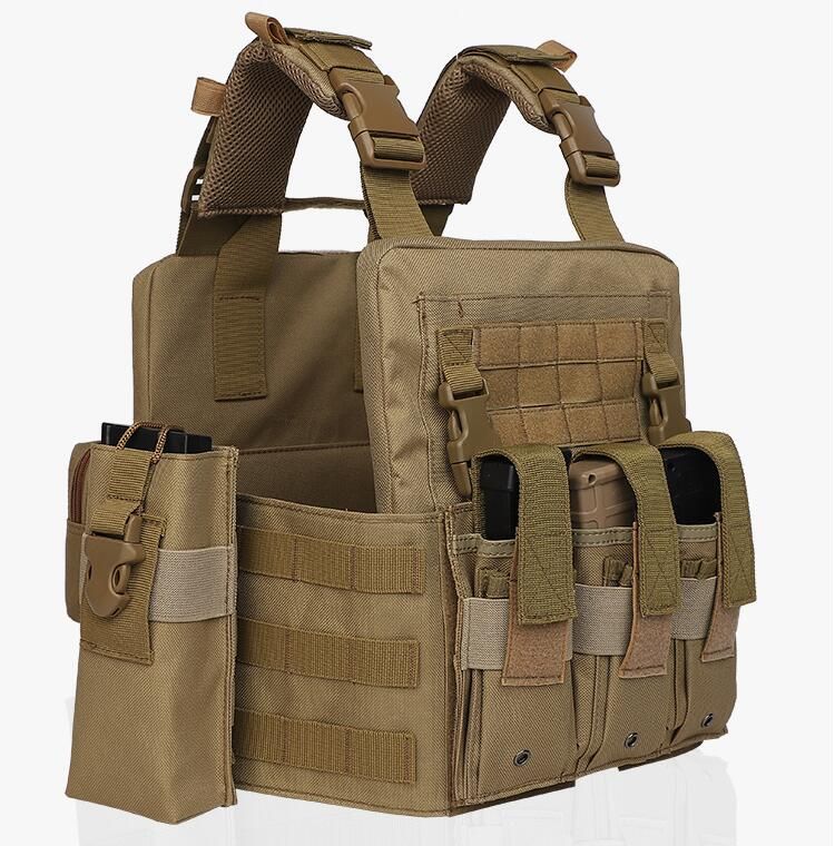 Tactical Plate Carrier Vest great For Crossfit and endurance Training Hunting 