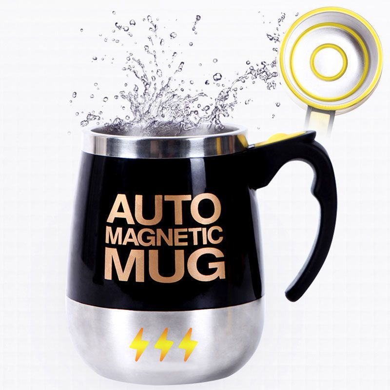 Auto Magnetic Mug Stainless Steel Self Stirring Mug Automatic