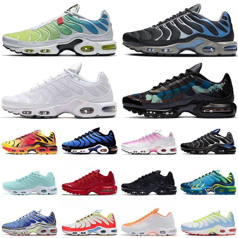 Acheter Pas Cher 2021 Nike Air Max Plus Tn Se Vente Chaude Tn Plus Hommes  De Course Pour Femmes SE Ultra Blanc Blanc Bleu Air ExtérieurmaxBaskets De  Créateurs De Formateurs Airmax Du