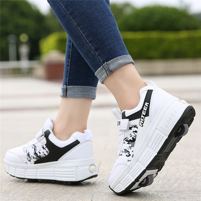 Acquistare Roller Skate Scarpe I Bambini Delle Ragazze Dei Ragazzi Ruote  Scarpe Da Ginnastica Con Rullo Su Ruote Doppie Bambini Della Ragazza Del  Ragazzo Delle Scarpe Da Tennis Scarpe Da Tennis Y1118