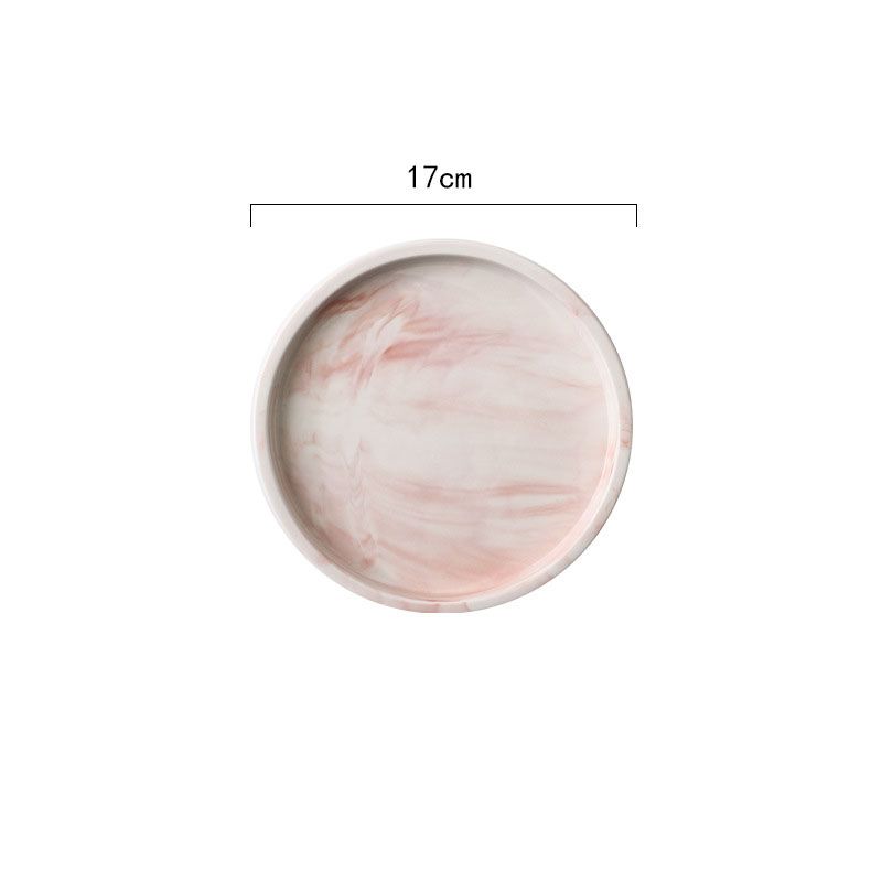 7 inch round - pink