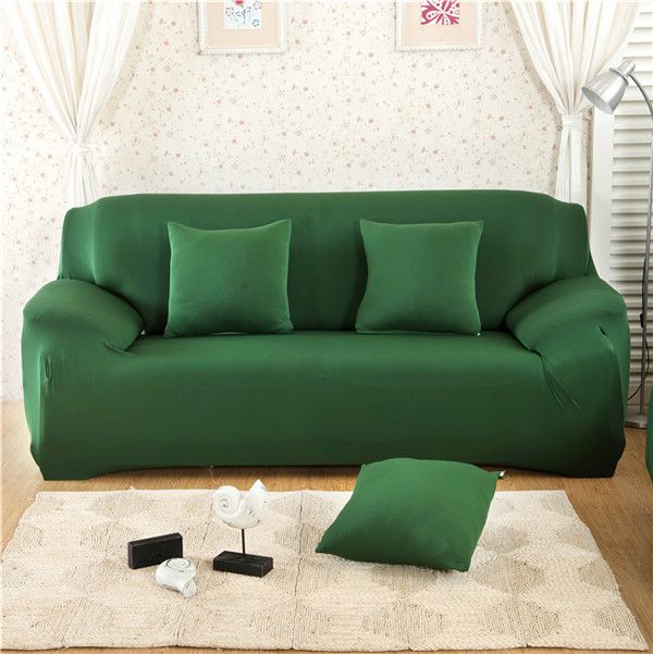 Verde Escuro-3-seater 190-230cm