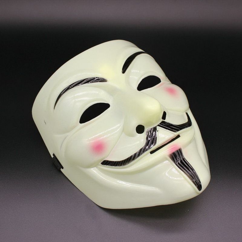 etiqueta Pebish Distinguir V para la máscara vendetta Halloween Horror Máscaras de la fiesta Máscaras  de fiesta Masquerade Cosplay