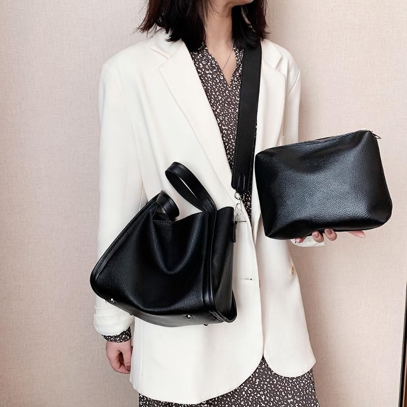 2 PCS Bolso de hombro para mujer 2 PCS Bolso de hombro para mujer