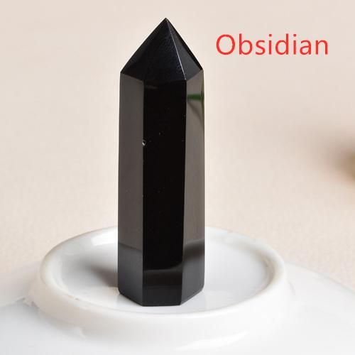 Svart obsidian