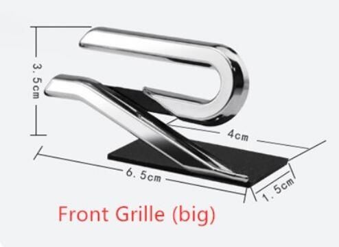 Logotipo da frente Big 65mm