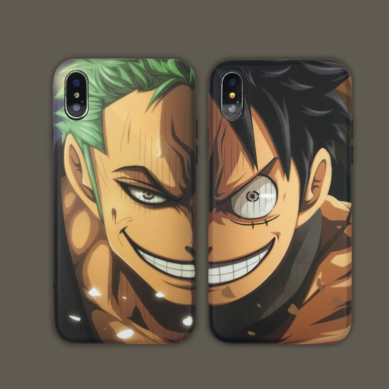 One Piece Luffy Roronoa Zoro Japanese Phone Case For IPhone 12 11 