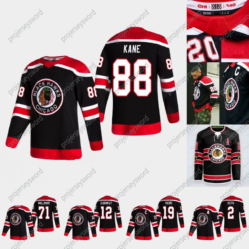 Patrick kane reverse retro jersey Clearance