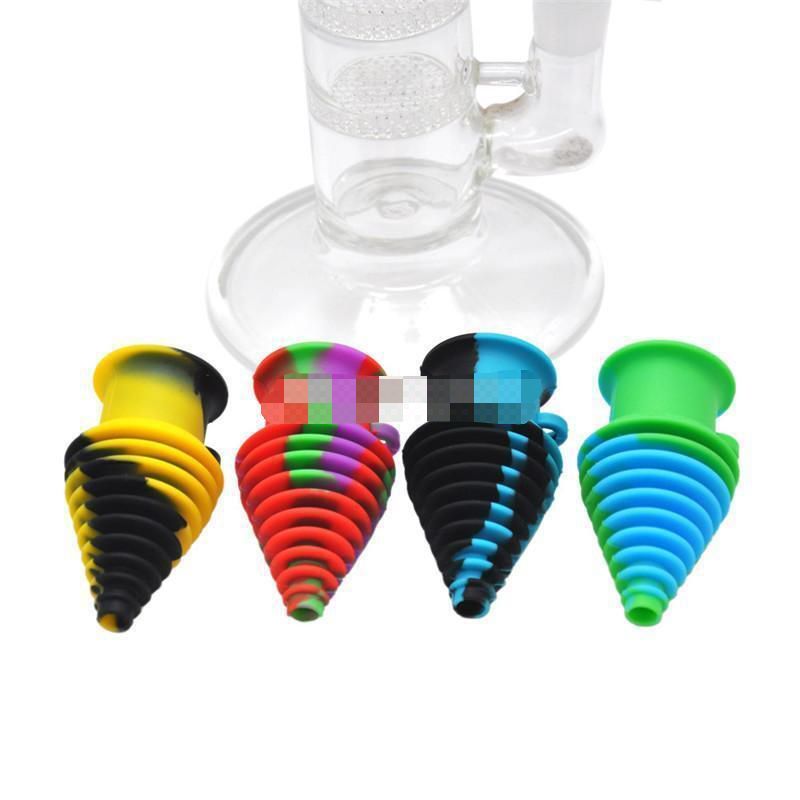 2021 Silicone Nozzle For Glass Hookah Bongs Silicone Pipe For Oil Rigs