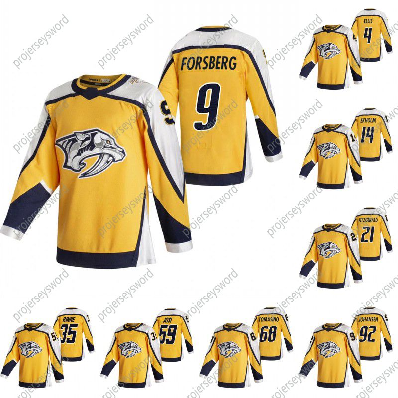 2020 21 Reverse Retro Filip Forsberg Jersey Nashville ...